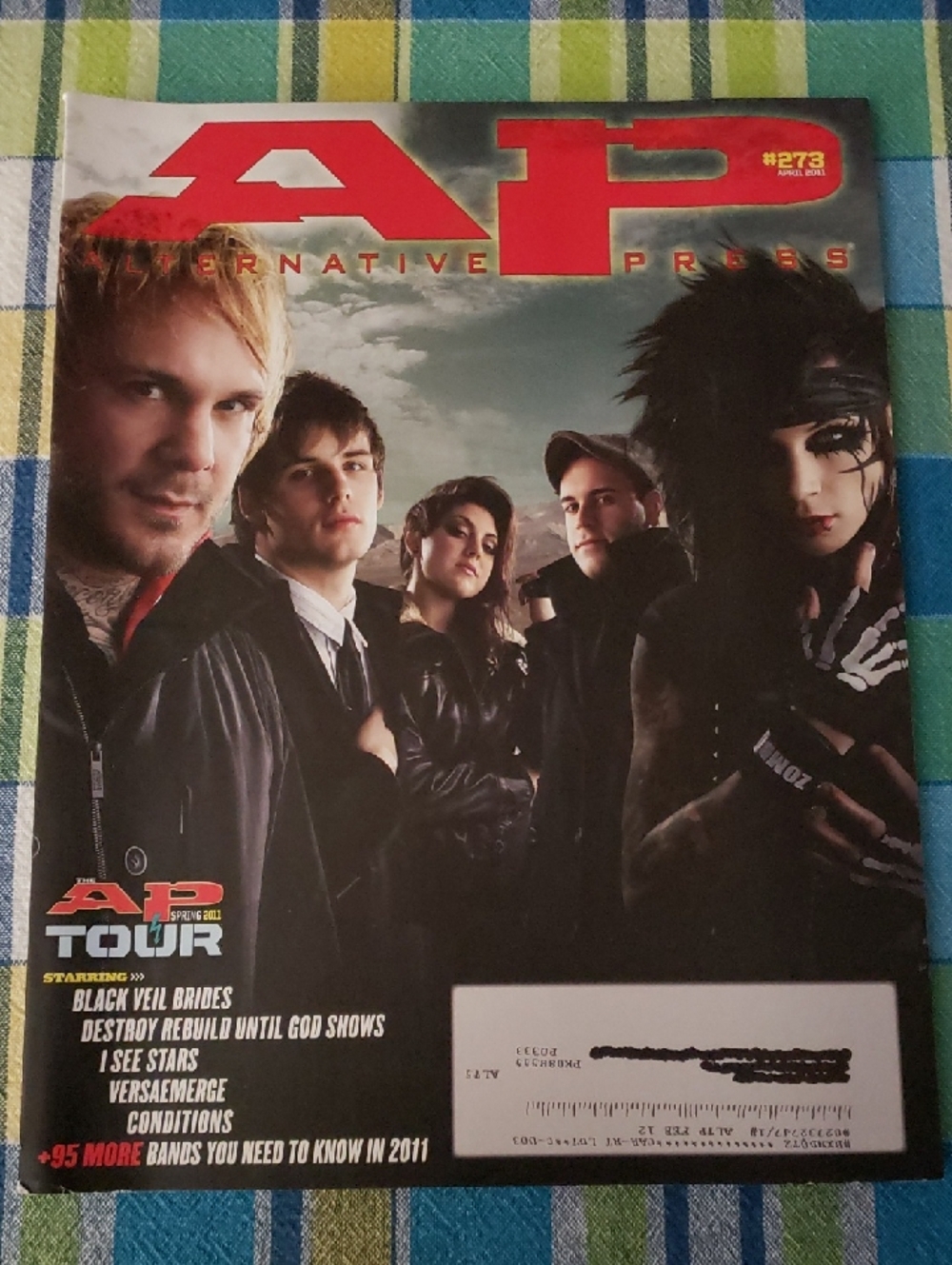 Alternative Press Issue #273 APR 2011 Black Veil Brides